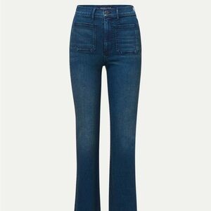 Veronica Beard Blue Flare Jeans